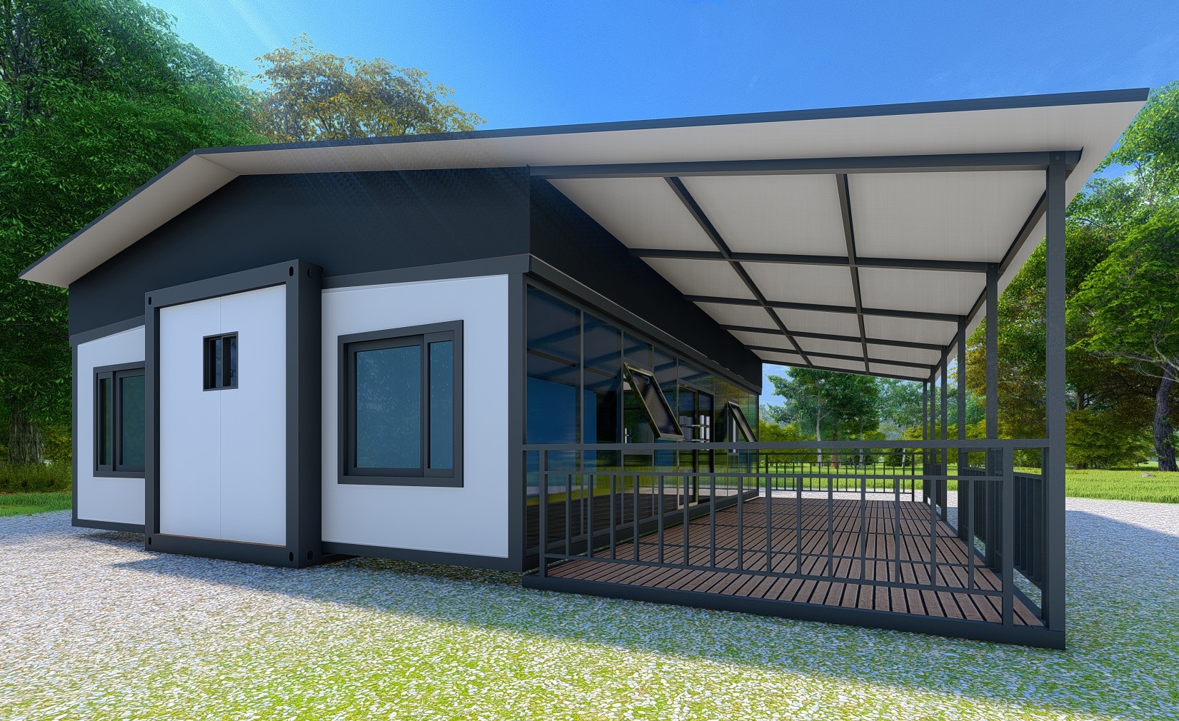 雙翼折疊房
